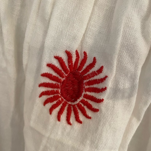 NWOT Free People Midi Babydoll Style Embroidered Dress - Picture 7 of 15